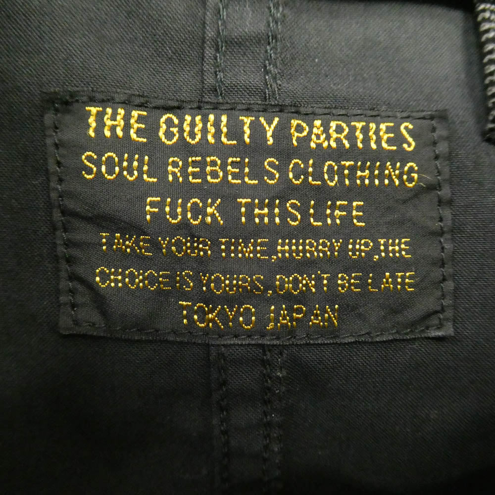WACKO MARIA ワコマリア MODS COAT フィッシュテール モッズコート ブラック系 M【中古】