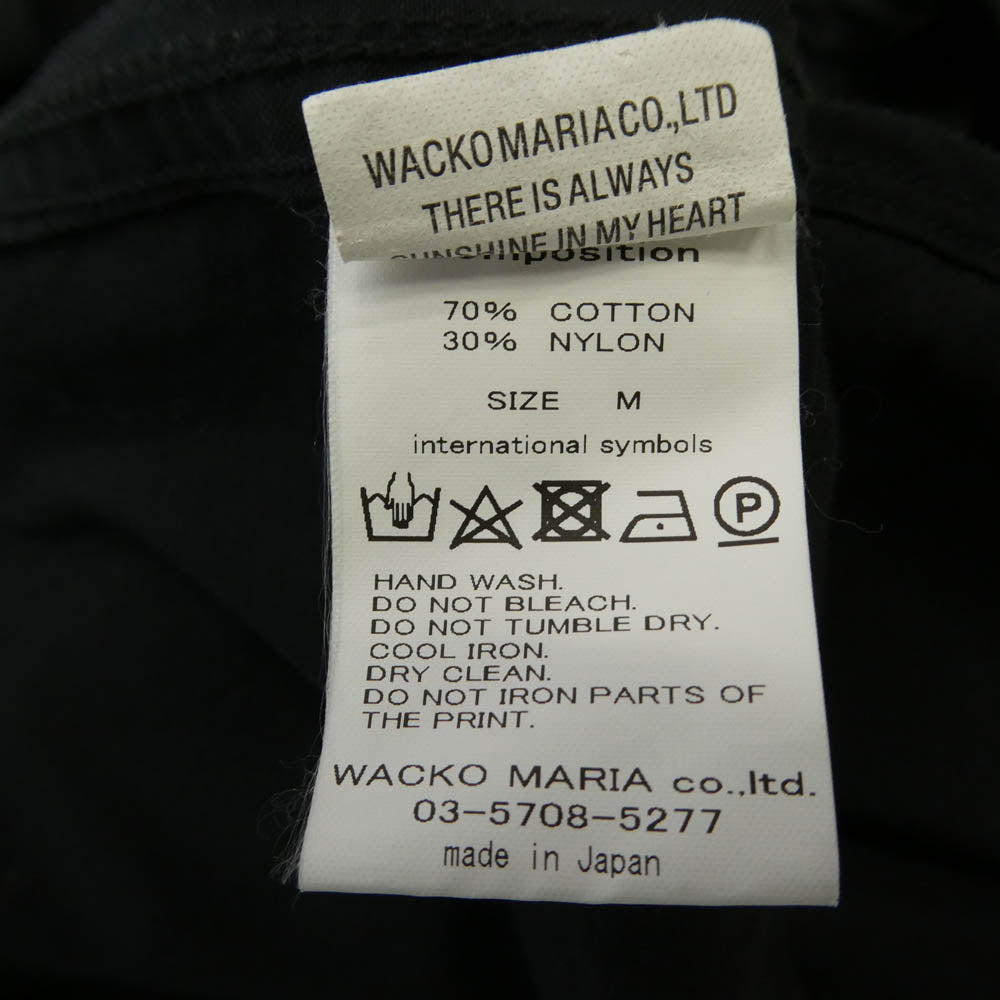 WACKO MARIA ワコマリア MODS COAT フィッシュテール モッズコート ブラック系 M【中古】