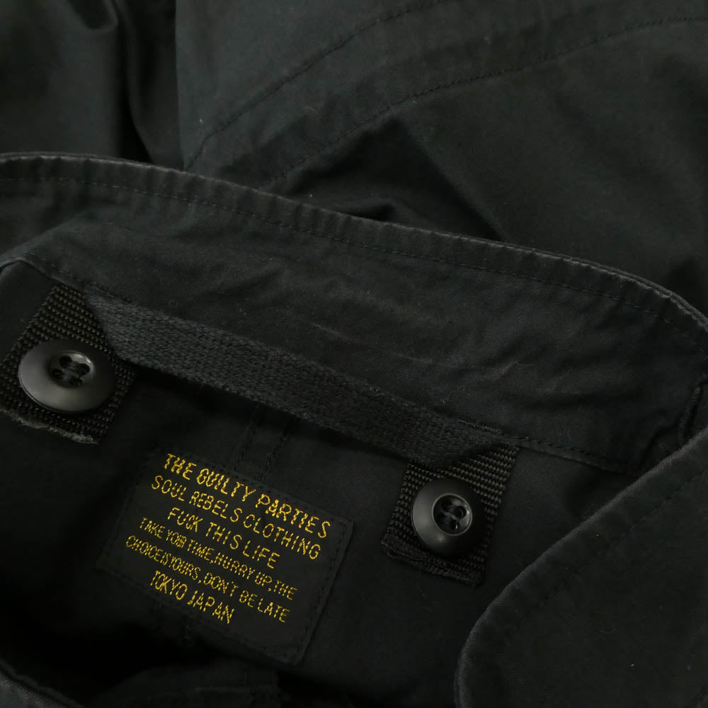 WACKO MARIA ワコマリア MODS COAT フィッシュテール モッズコート ブラック系 M【中古】