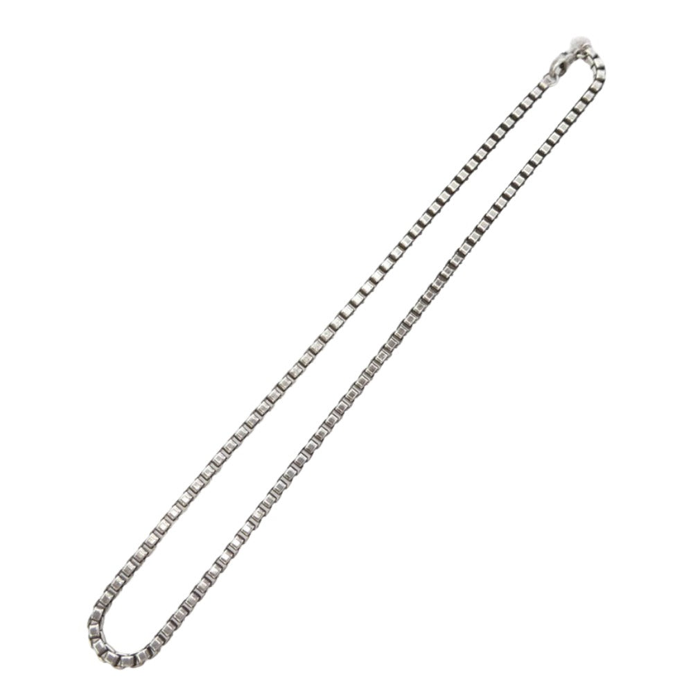 TIFFANY&Co. ティファニー ベネチアン チェーン ネックレス シルバー系【中古】
