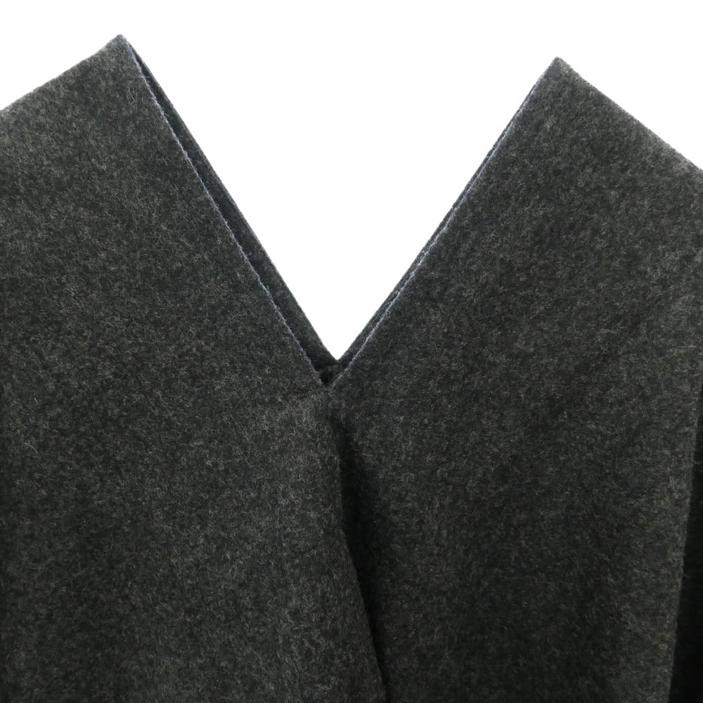 COMME des GARCONS HOMME DEUX コムデギャルソンオムドゥ 23AW DL-K801 フード付き プルオーバー ポンチョ グレー系 サイズ表記無し【中古】