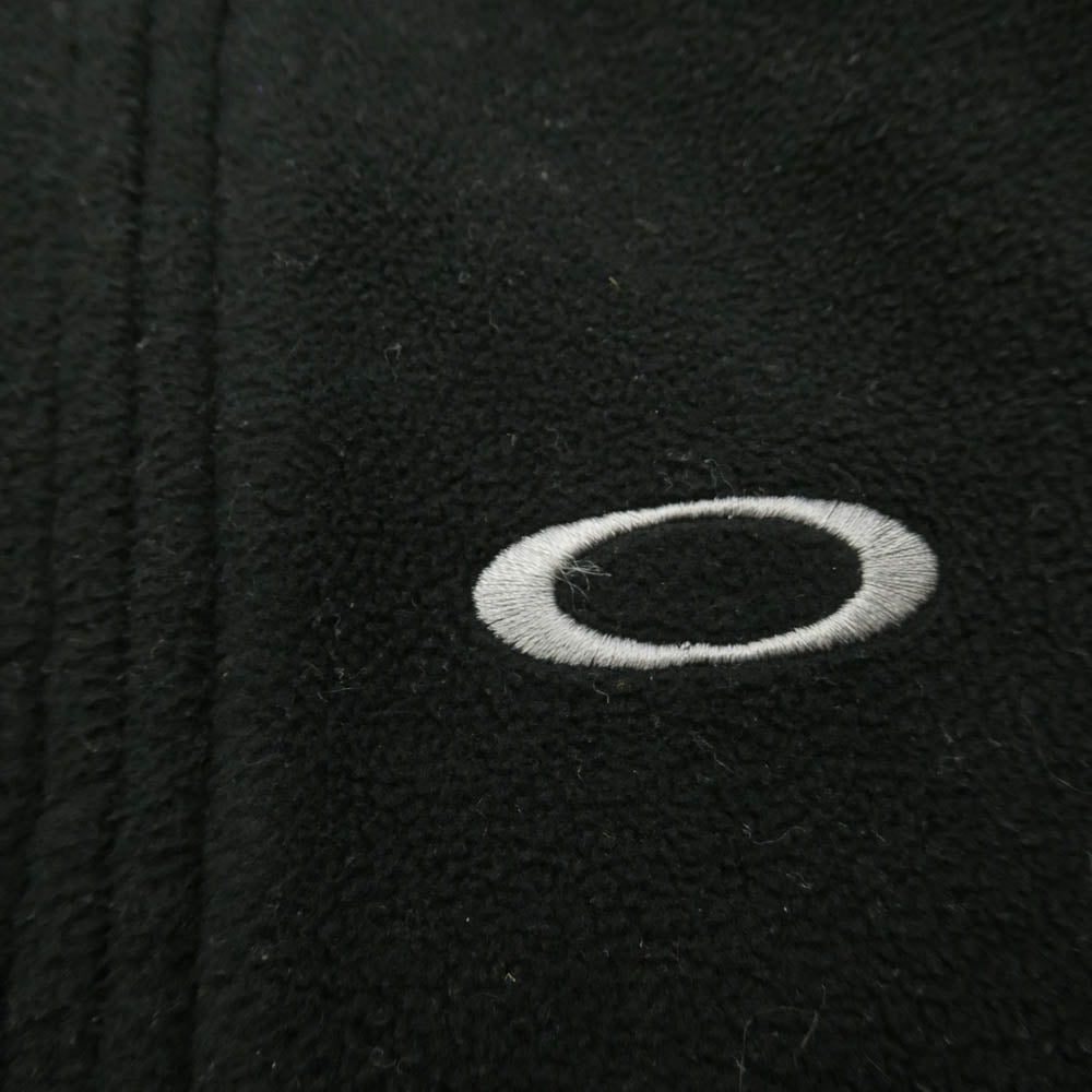 OAKLEY オークリー 00s フリース フルジップ ジャケット ブラック系 L【中古】