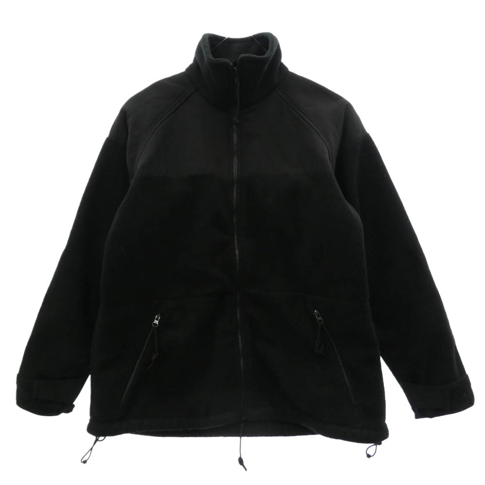 米軍 実物 ECWCS GEN2 POLARTEC goodwill フリースジャケット ブラック系 M【中古】