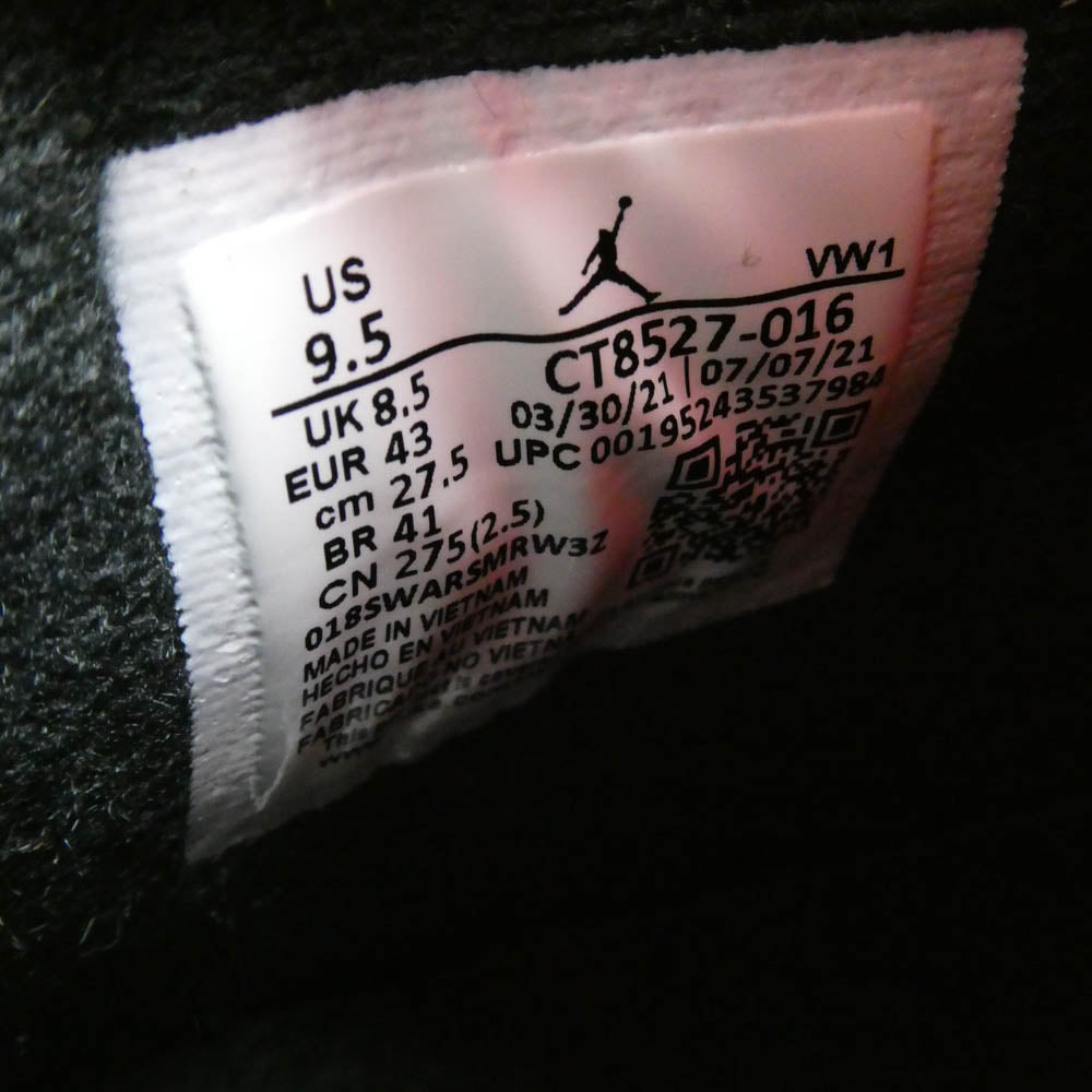 NIKE ナイキ 22AW CT8527-016 Air Jordan 4 Red Thunder Crimson 【フェイクバスターズ鑑定済】エアジョーダン4 レッド サンダー クリムゾン スニーカー ブラック系 レッド系 27.5cm【極上美品】【中古】