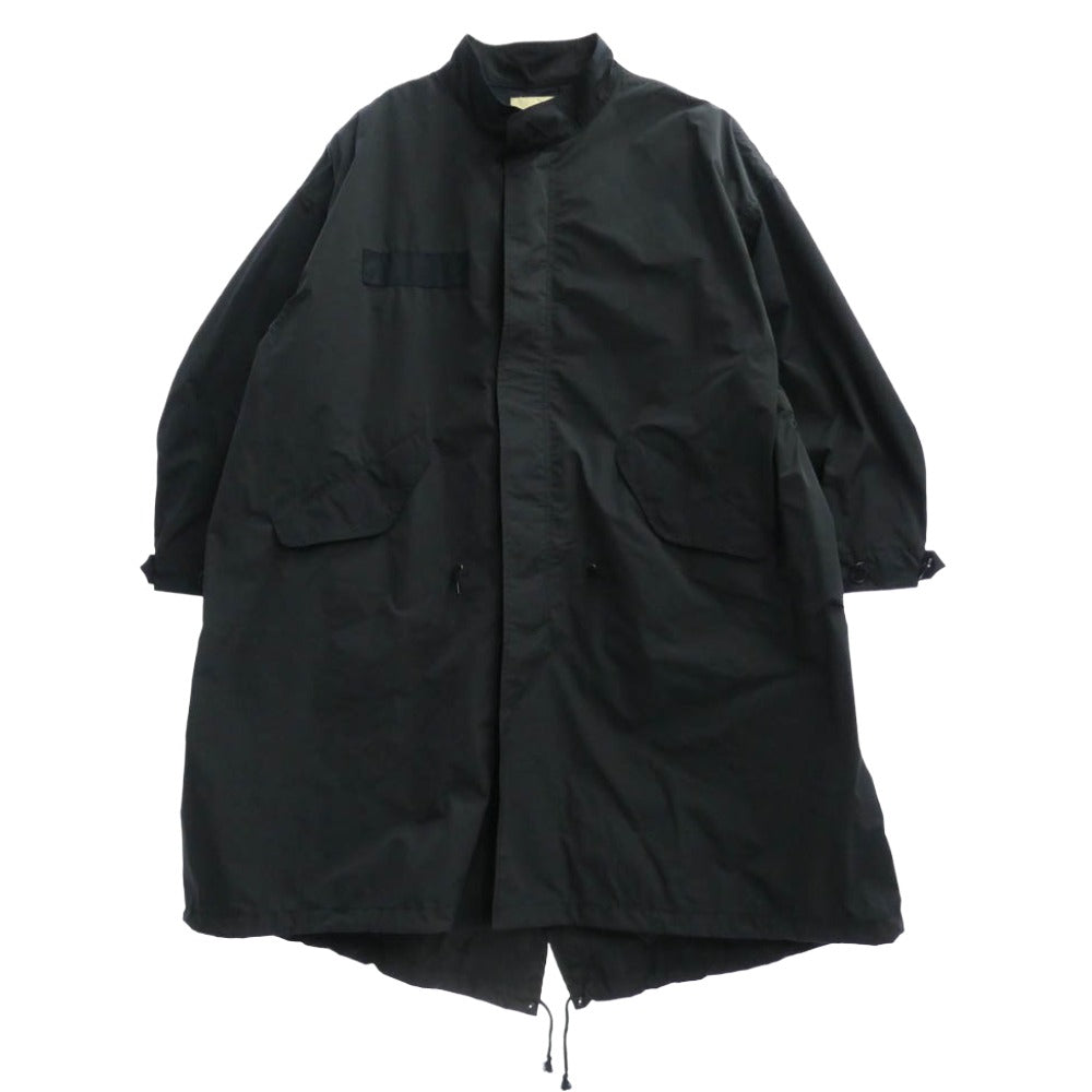 BEAMS BOY ビームスボーイ 13-19-0094-120 ソロテックス M-65 フィッシュテールパーカー モッズコート ブラック系 1【美品】【中古】