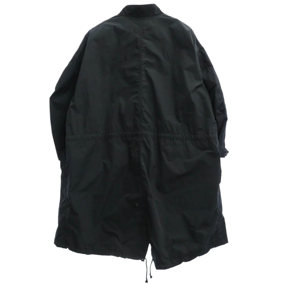 BEAMS BOY ビームスボーイ 13-19-0094-120 ソロテックス M-65 フィッシュテールパーカー モッズコート ブラック系 1【美品】【中古】