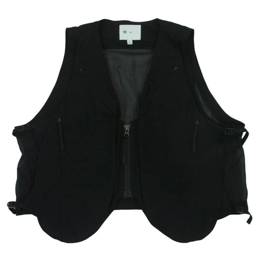 Goldwin ゴールドウィン GZ95183 Goldwin0 Front Pack Vest フロントパック ベスト ベトナム製 ブラック系 2【美品】【中古】