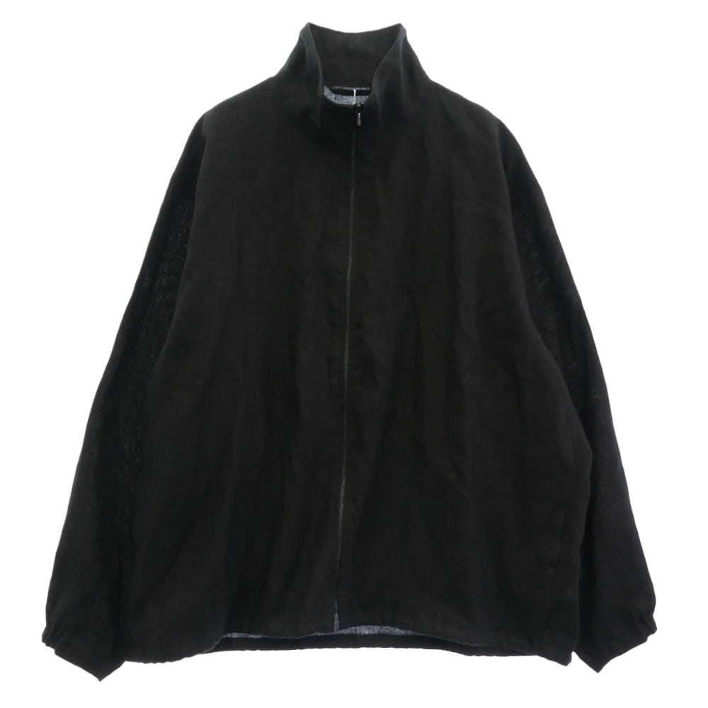 COMOLI コモリ 26SS D01-01009 カナパ ジップジャケット ブラック系 1【新古品】【未使用】【中古】