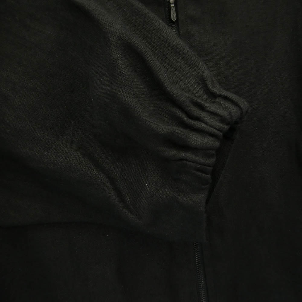 COMOLI コモリ 26SS D01-01009 カナパ ジップジャケット ブラック系 1【新古品】【未使用】【中古】