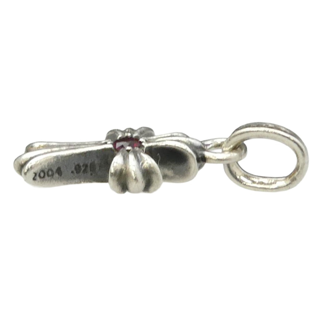 CHROME HEARTS クロムハーツ（原本無） CRS BBYFAT RUBY ベイビーファット 1ルビー チャーム ペンダントトップ シルバー系【中古】