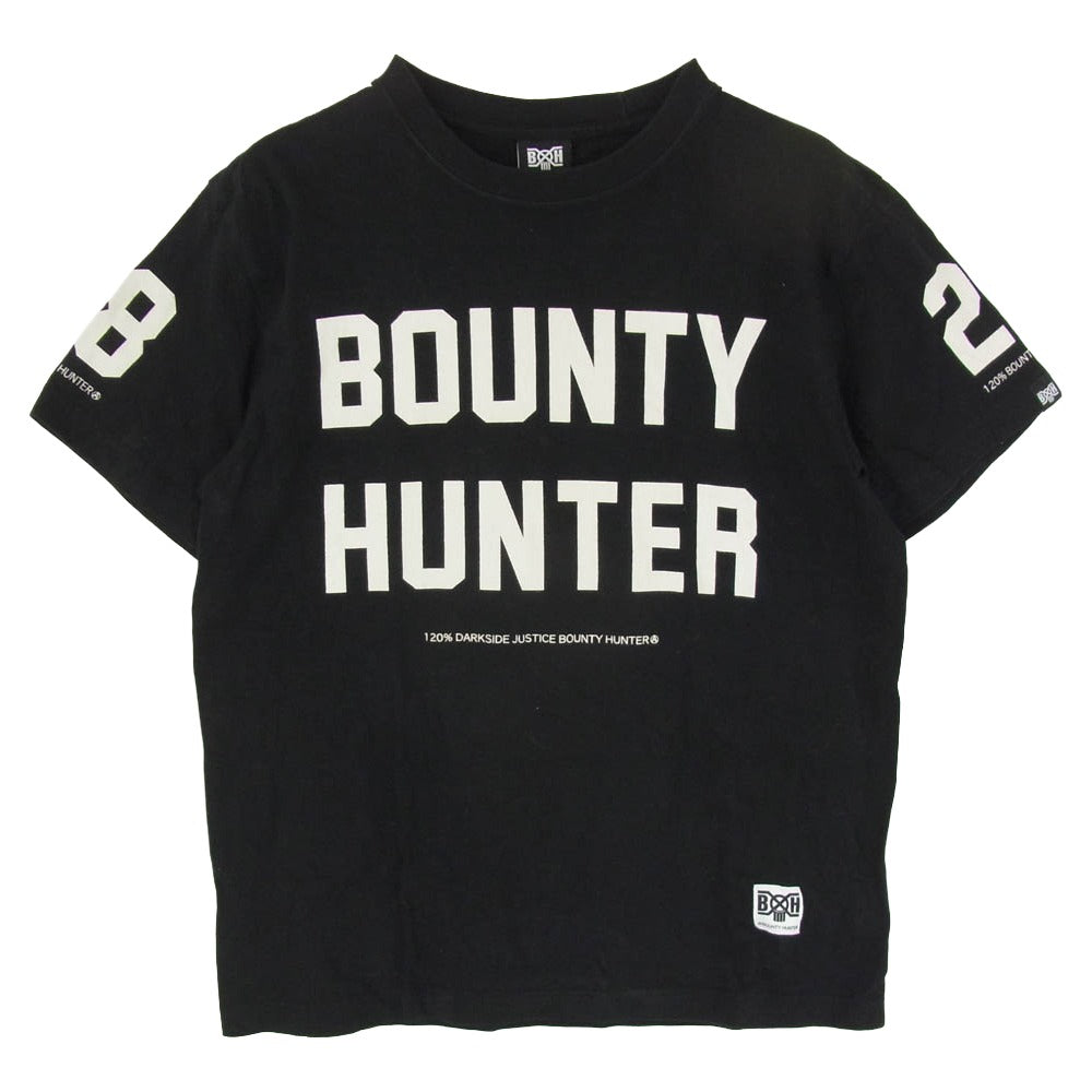 BOUNTY HUNTER バウンティーハンター プリント 半袖 Tシャツ ブラック系 M【中古】