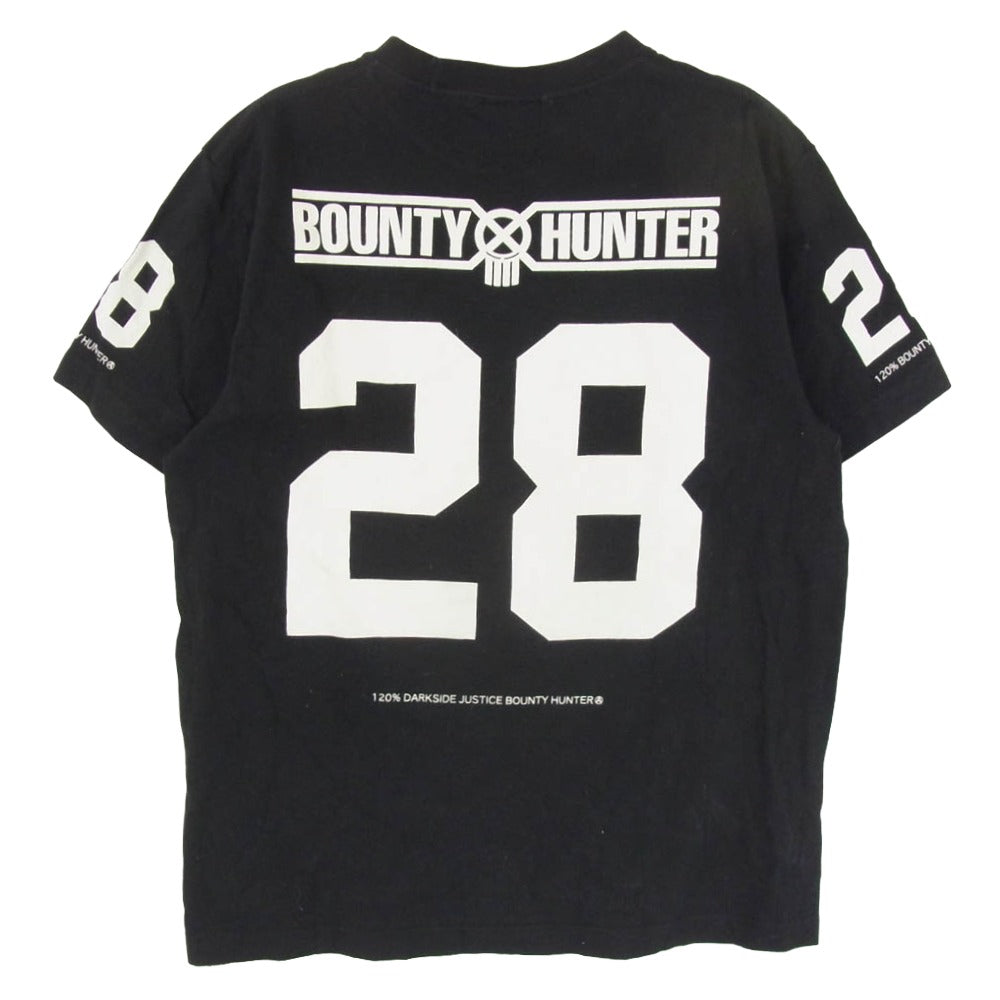 BOUNTY HUNTER バウンティーハンター プリント 半袖 Tシャツ ブラック系 M【中古】
