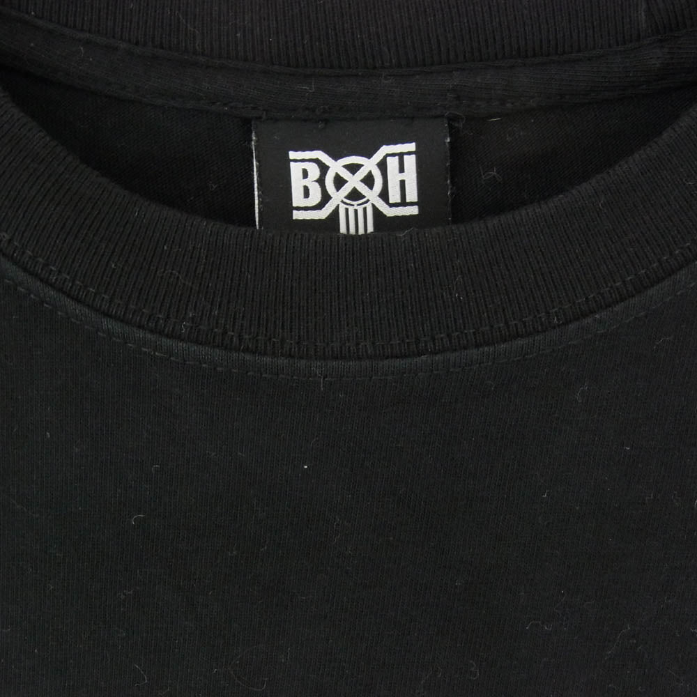 BOUNTY HUNTER バウンティーハンター プリント 半袖 Tシャツ ブラック系 M【中古】