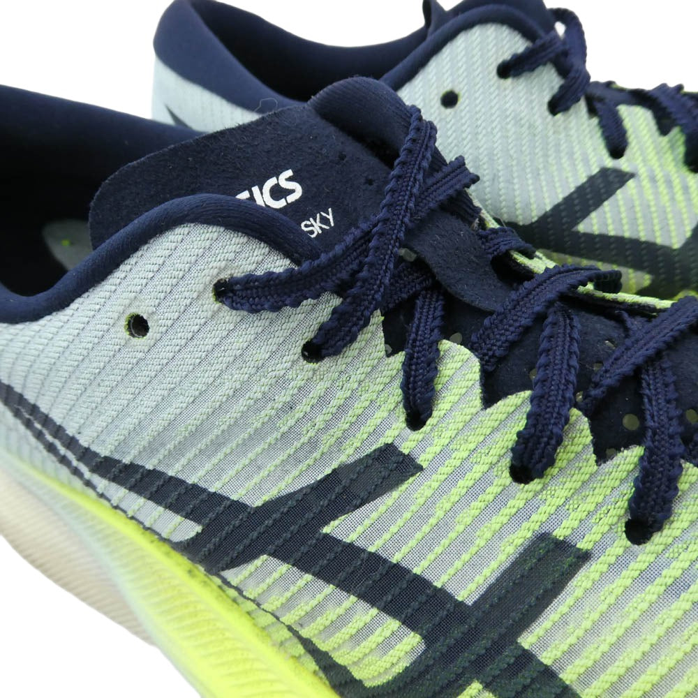 asics アシックス 1013A115-301 METASPEED SKY+ メタスピード スカイ ランニング シューズ スニーカー イエロー系 26.5cm【中古】