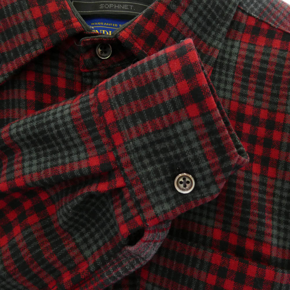 SOPHNET. ソフネット POPH-112040 × PENDLETON ペンドルトン ウール チェック シャツ マルチカラー系 M【中古】