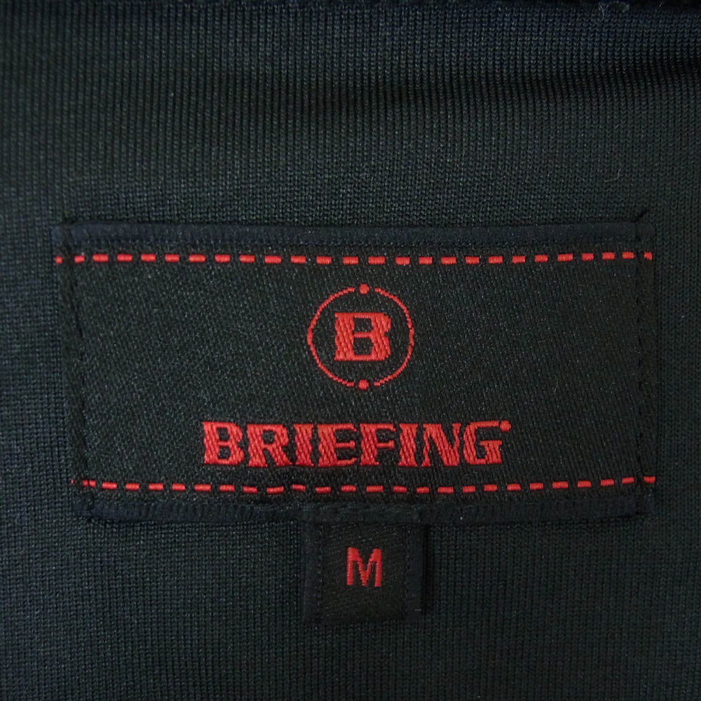 BRIEFING ブリーフィング BBG223M05 TOUR HIGH NECK ゴルフ ツアー ハイネック トップス Tシャツ ブラック系 M【中古】