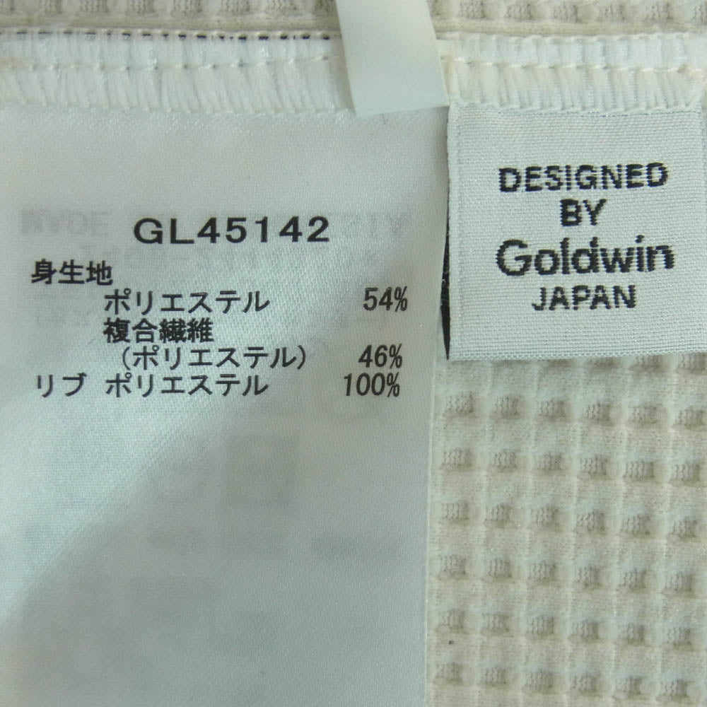 Goldwin ゴールドウィン GL45142 ワッフル ライト ロングスリーブ 長袖 カットソー Tシャツ アイボリー系 3【美品】【中古】