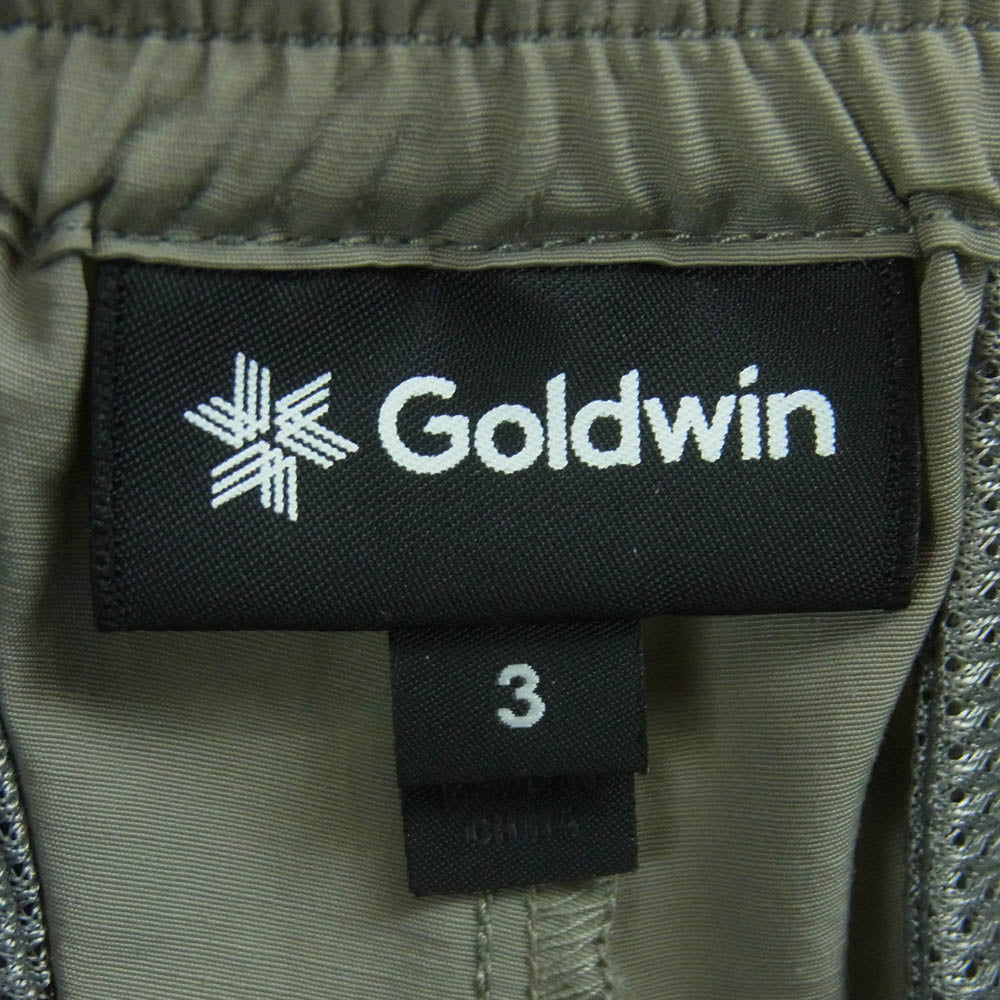 Goldwin ゴールドウィン GL73179 Relax Straight Easy Pants リラックス ストレート イージー パンツ グレイッシュベージュ系 3【美品】【中古】
