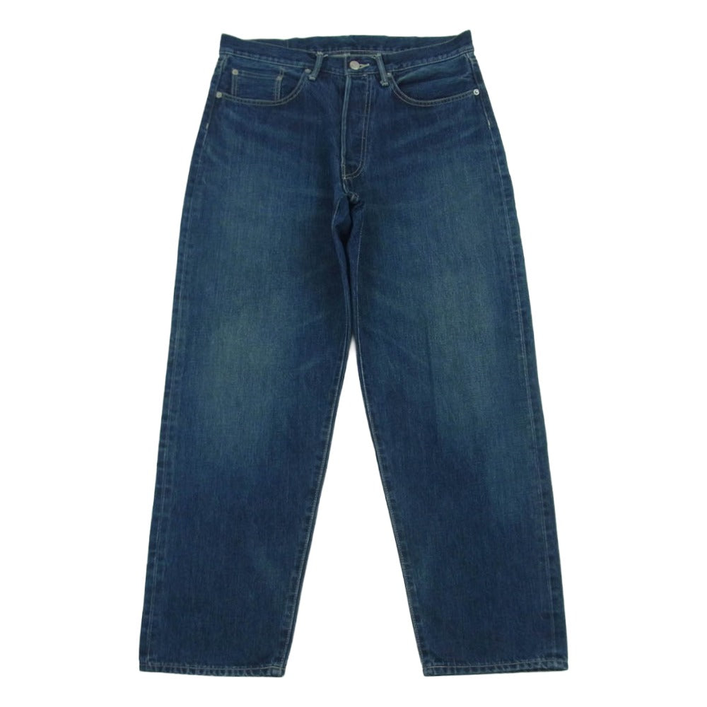 GRAPHPAPER グラフペーパー 25SS GU251-40183DB Selvage Denim Five Pocket Tapered Pants セルビッチ 5ポケット テーパード デニム パンツ インディゴブルー系 1【美品】【中古】