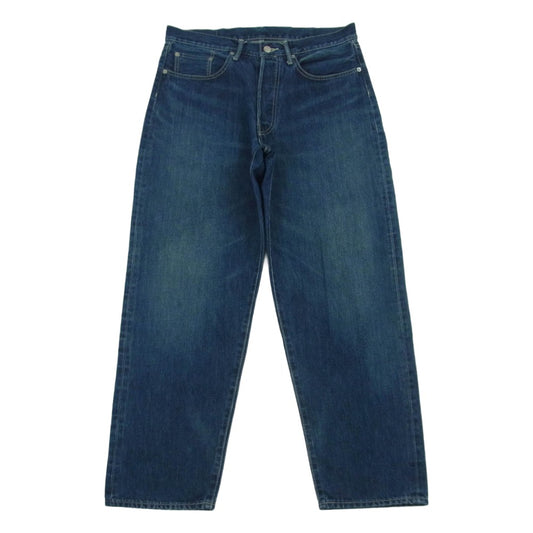 GRAPHPAPER グラフペーパー 25SS GU251-40183DB Selvage Denim Five Pocket Tapered Pants セルビッチ 5ポケット テーパード デニム パンツ インディゴブルー系 1【美品】【中古】