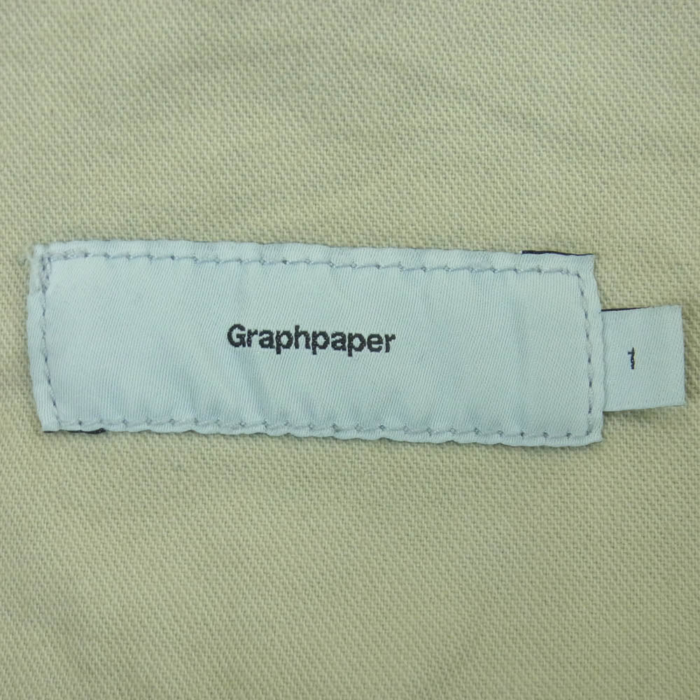 GRAPHPAPER グラフペーパー 25SS GU251-40183DB Selvage Denim Five Pocket Tapered Pants セルビッチ 5ポケット テーパード デニム パンツ インディゴブルー系 1【美品】【中古】