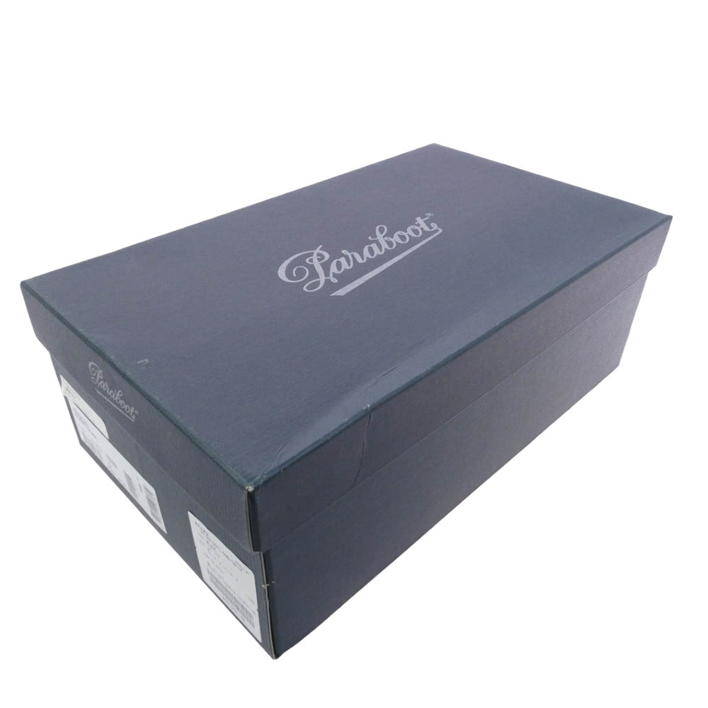 Paraboot パラブーツ BEAMS ビームス 165951 BEAMS ビームス別注 POE ダブルモンク ストラップ レザー シューズ ブラック系 6【中古】
