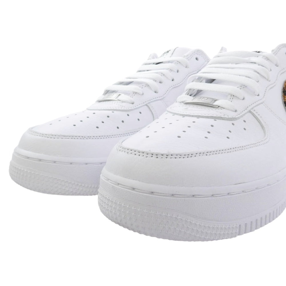 Supreme シュプリーム 25SS IM3483-100 × NIKE × GOODENOUGH AIR FORCE 1 LOW SP 【フェイクバスターズ鑑定済】ナイキ グッドイナフ エアフォースワン ローカットスニーカー ホワイト ホワイト系 29.cm【中古】