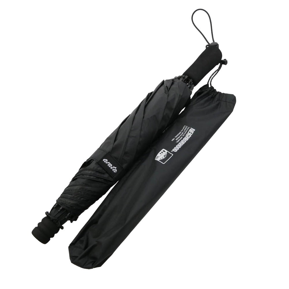 NEIGHBORHOOD ネイバーフッド 2618076N-AC01 NH X ARATA . FOLDING UMBRELLA トレッキングアンブレラ 折り畳み傘 ブラック系【美品】【中古】