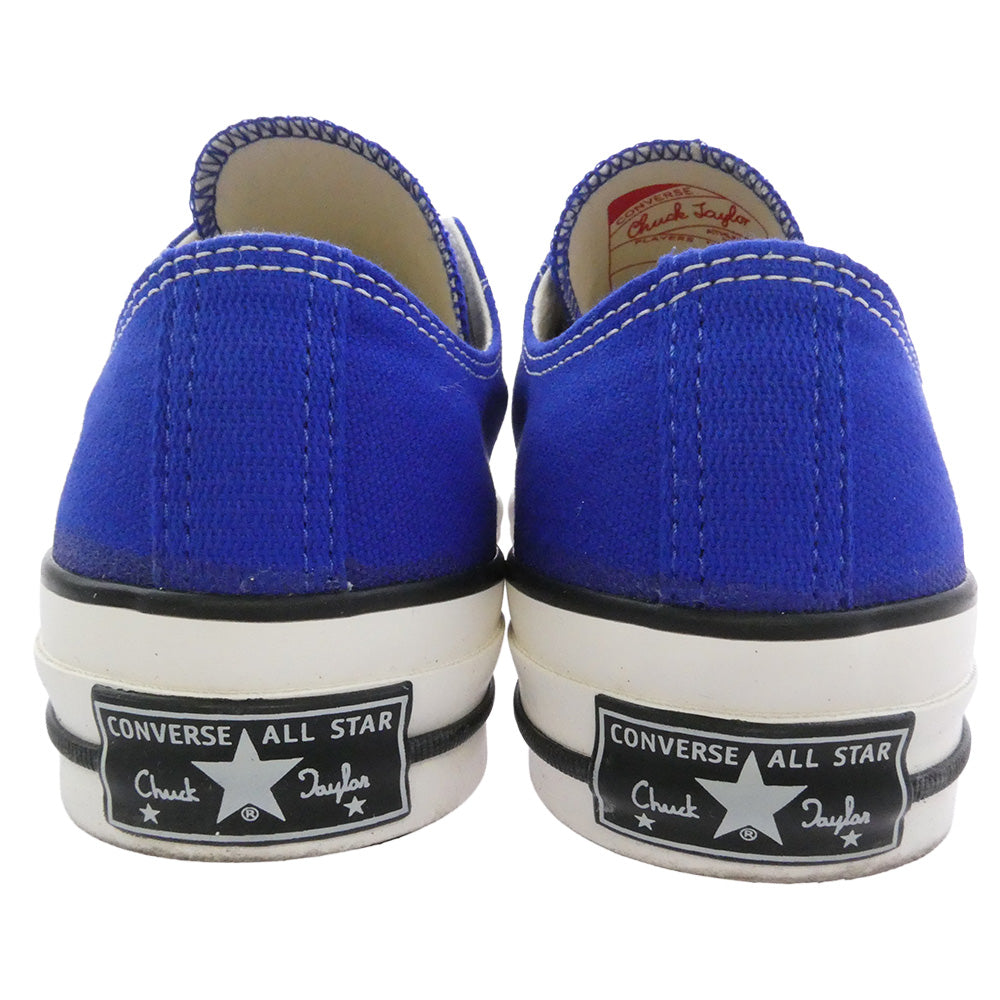 CONVERSE コンバース 1AD072 CHUCK TAYLOR CANVAS OX チャックテイラー キャンバス ローカット スニーカー ブルー系 25.5cm【中古】