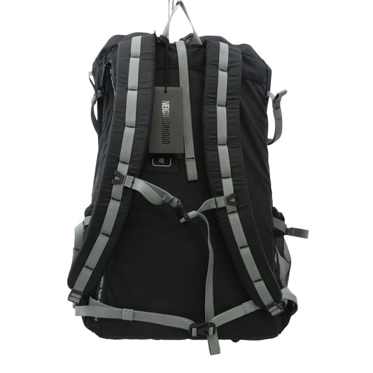 NEIGHBORHOOD ネイバーフッド 261HXHXN-CG01 NH X HELINOX . LITE ROLL TOP BACK PACK ロールトップ バックパック リュック バッグ ブラック系【美品】【中古】