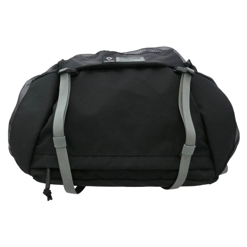 NEIGHBORHOOD ネイバーフッド 261HXHXN-CG01 NH X HELINOX . LITE ROLL TOP BACK PACK ロールトップ バックパック リュック バッグ ブラック系【美品】【中古】