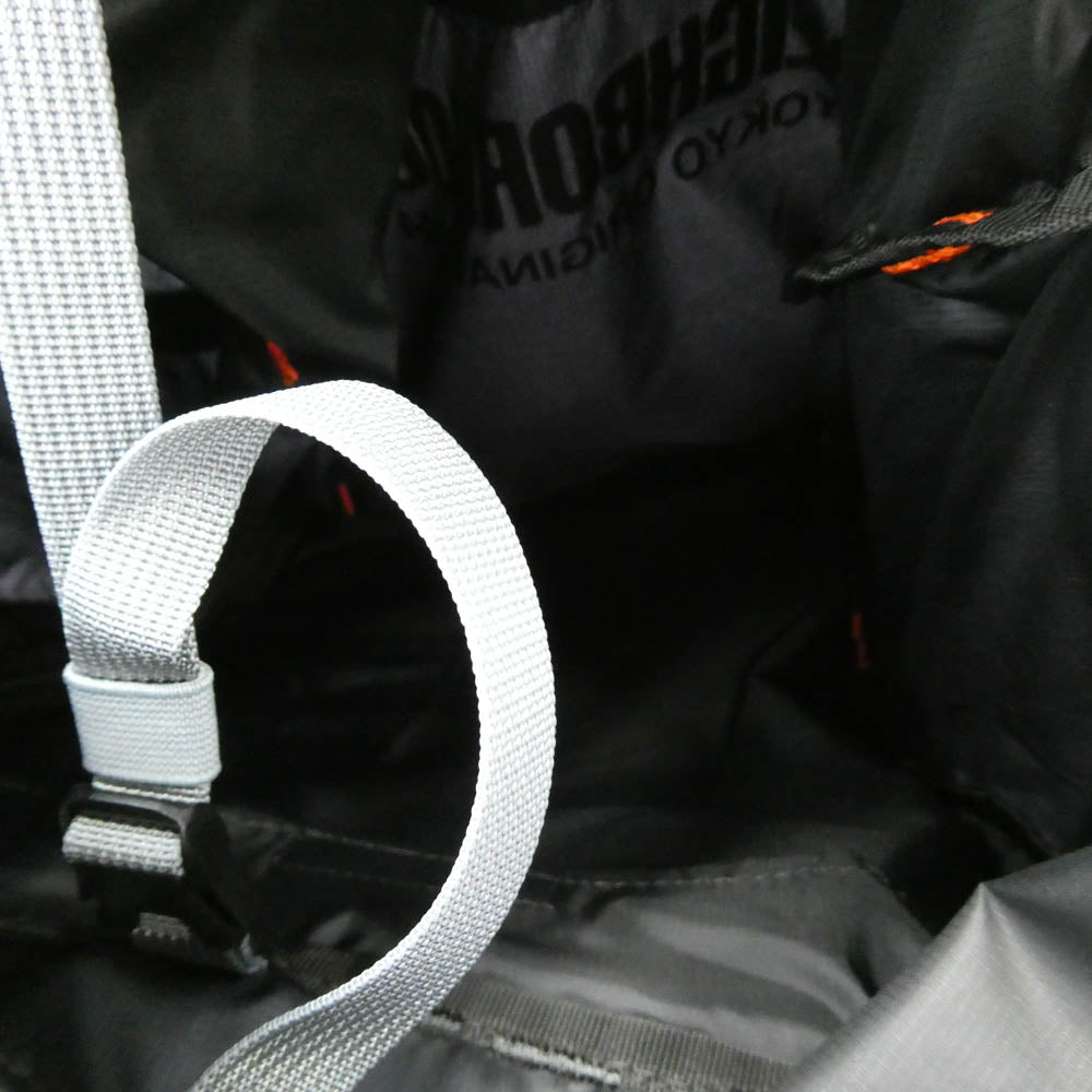 NEIGHBORHOOD ネイバーフッド 261HXHXN-CG01 NH X HELINOX . LITE ROLL TOP BACK PACK ロールトップ バックパック リュック バッグ ブラック系【美品】【中古】