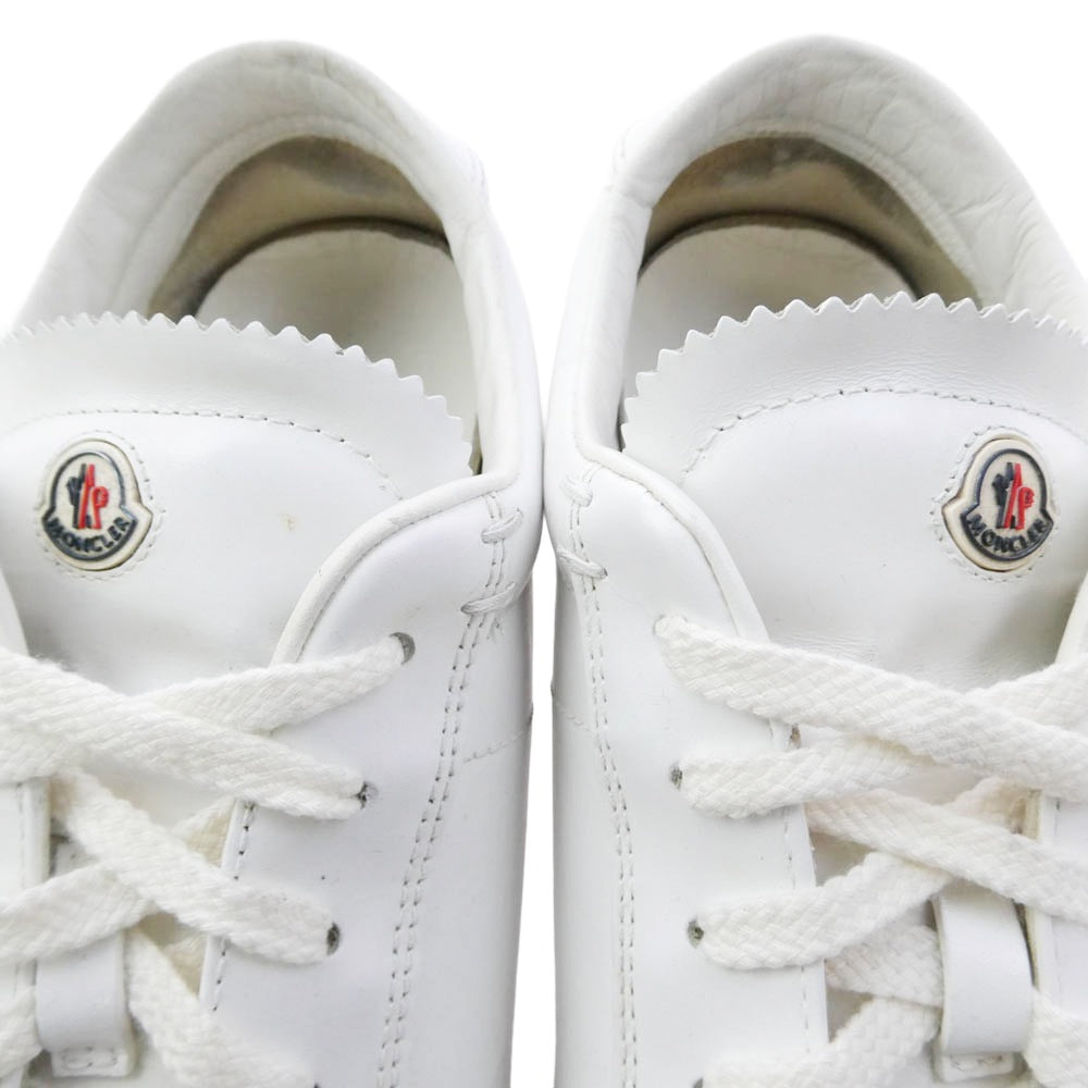 MONCLER モンクレール MONACO モナコ ローカット スニーカー ホワイト系 42【中古】