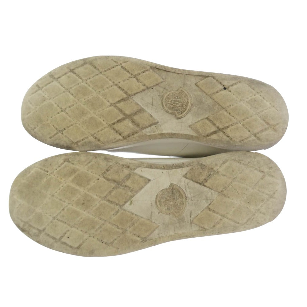 MONCLER モンクレール MONACO モナコ ローカット スニーカー ホワイト系 42【中古】