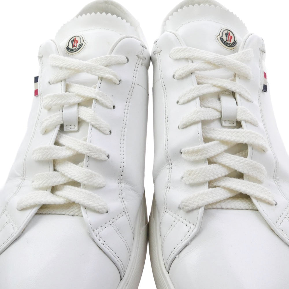 MONCLER モンクレール MONACO モナコ ローカット スニーカー ホワイト系 42【中古】