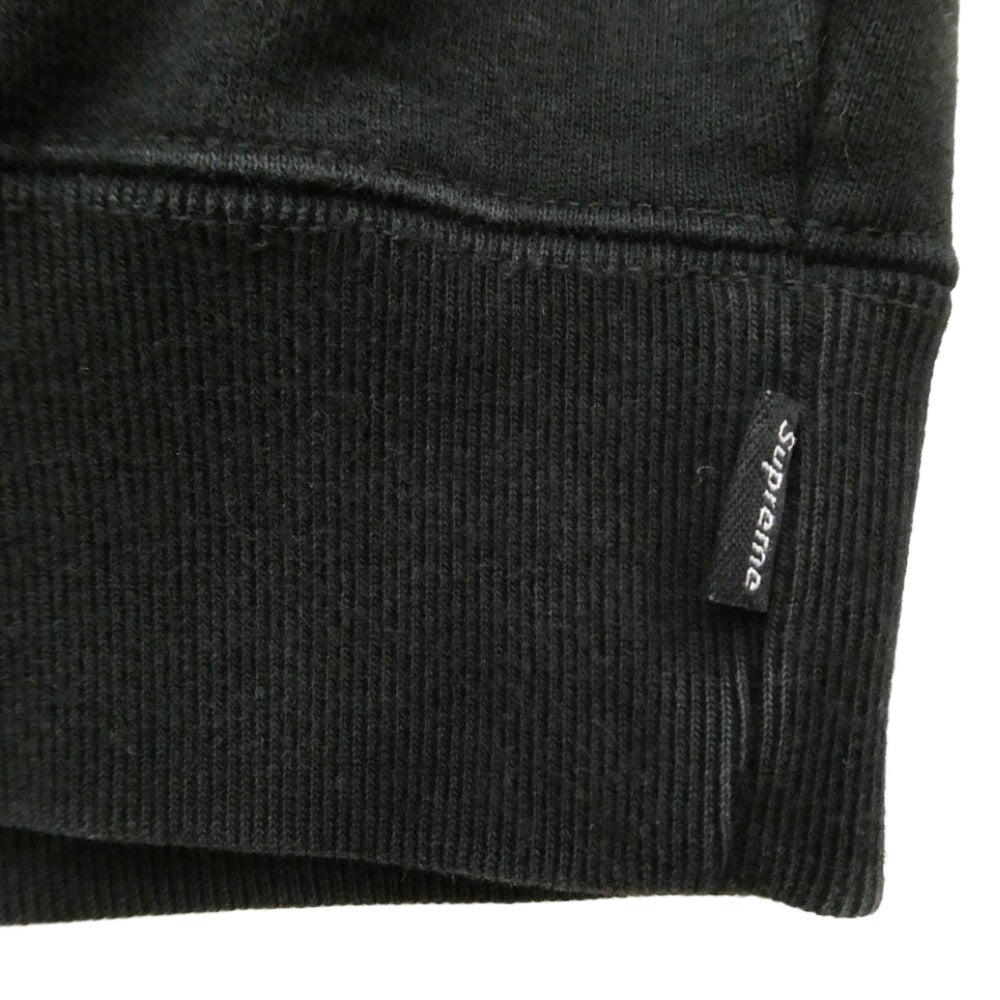 Supreme シュプリーム 21SS Big Logo Hooded Sweatshirt BlacK ビッグロゴ フーデッド スウェットシャツ プルオーバー パーカー　 ブラック系 M【中古】