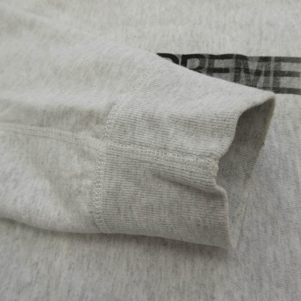 Supreme シュプリーム 20SS Motion Logo Hooded Sweatshirt モーション ロゴ フーデッド スウェット シャツ プルオーバー パーカー　 グレー系 M【中古】