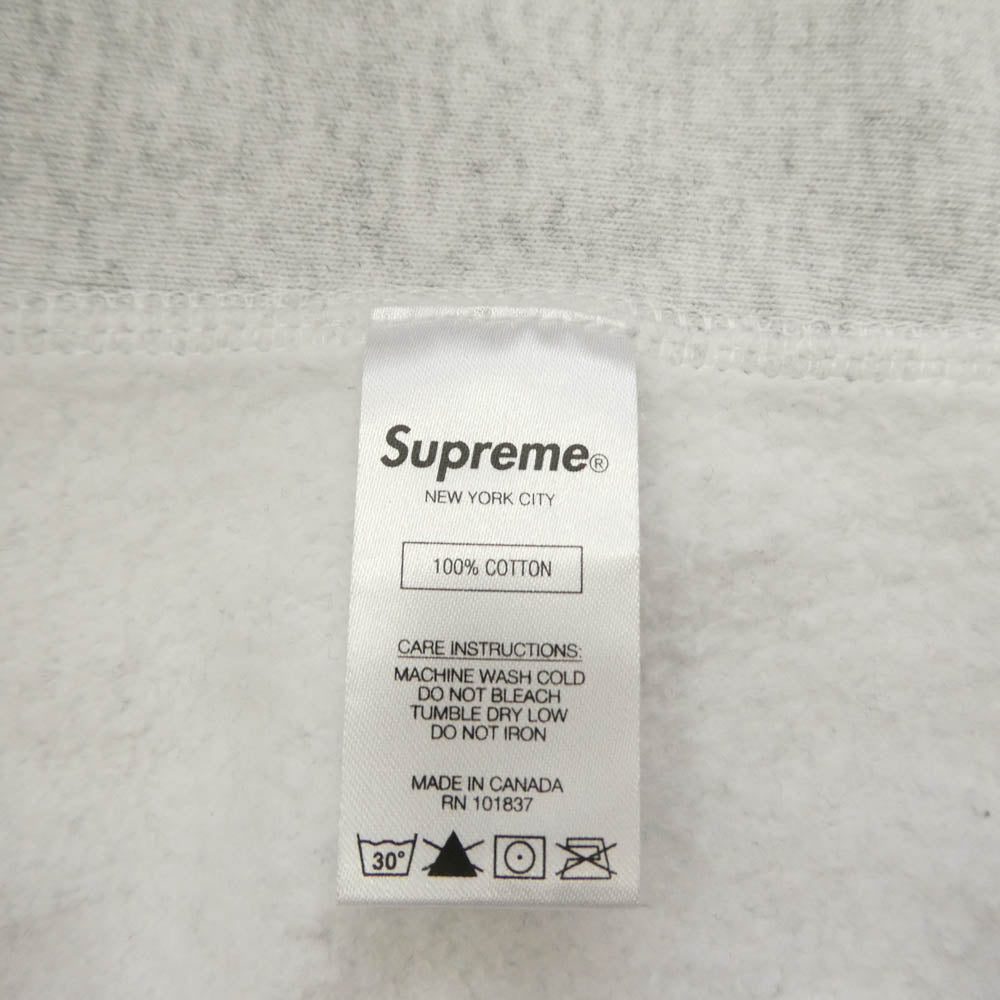 Supreme シュプリーム 20SS Motion Logo Hooded Sweatshirt モーション ロゴ フーデッド スウェット シャツ プルオーバー パーカー　 グレー系 M【中古】