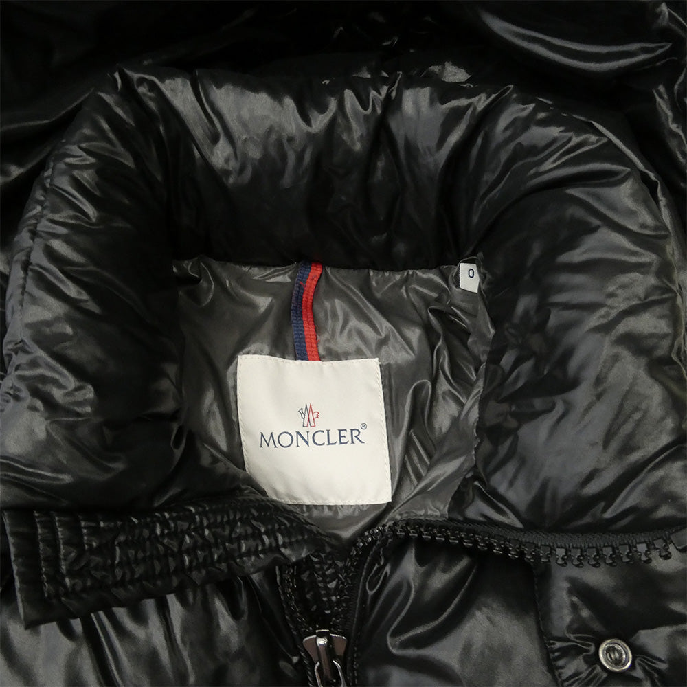 MONCLER モンクレール 16AW B20914036605 MAYA マヤ ショート ダウン ジャケット サイズ0 ブラック系【中古】