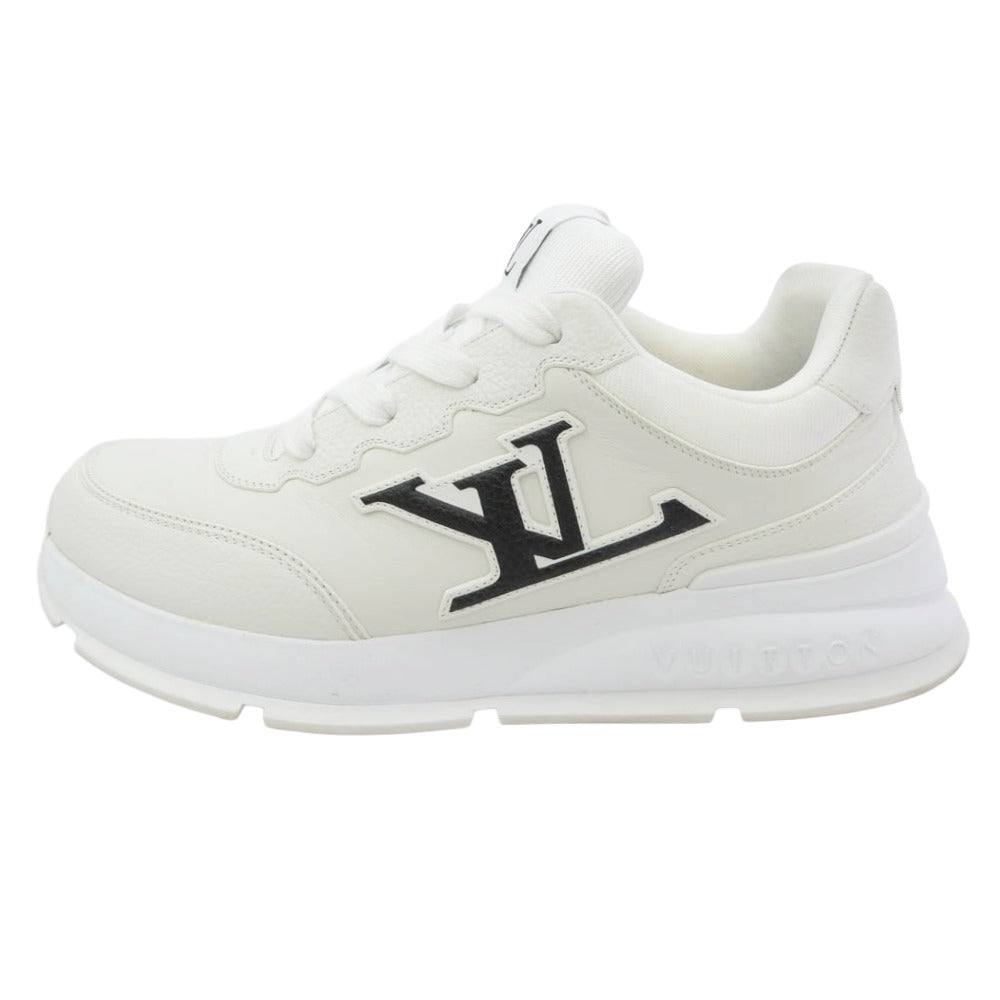 LOUIS VUITTON ルイ・ヴィトン 25AW 1AHSTF LV クラッシック スニーカー LVロゴ ローカットスニーカー ホワイト系 7【中古】