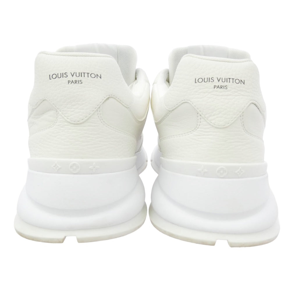 LOUIS VUITTON ルイ・ヴィトン 25AW 1AHSTF LV クラッシック スニーカー LVロゴ ローカットスニーカー ホワイト系 7【中古】