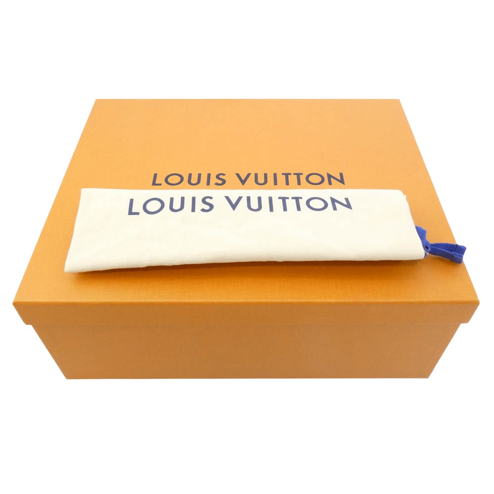 LOUIS VUITTON ルイ・ヴィトン 25AW 1AHSTF LV クラッシック スニーカー LVロゴ ローカットスニーカー ホワイト系 7【中古】