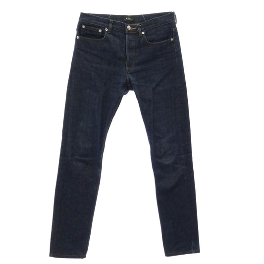 A.P.C. アーペーセー Petit New Standard プチ ニュースタンダード ボタンフライ 赤耳 デニムパンツ インディゴブルー系 29【中古】