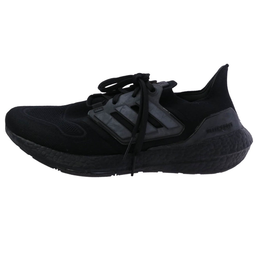 adidas アディダス Ultra Boost 22 Triple Black ウルトラブースト ランニングシューズ スニーカー ブラック系 29cm【中古】