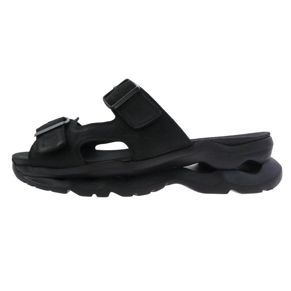 カラハン 43907 NEGRO STRAPS SANDAL コンフォートサンダル ブラック系 42【中古】