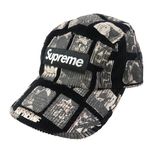 Supreme シュプリーム 24SS Weirdo Dave Corduroy Camp Cap ウィアードデイブ キャップ ブラック系 マルチカラー系【中古】