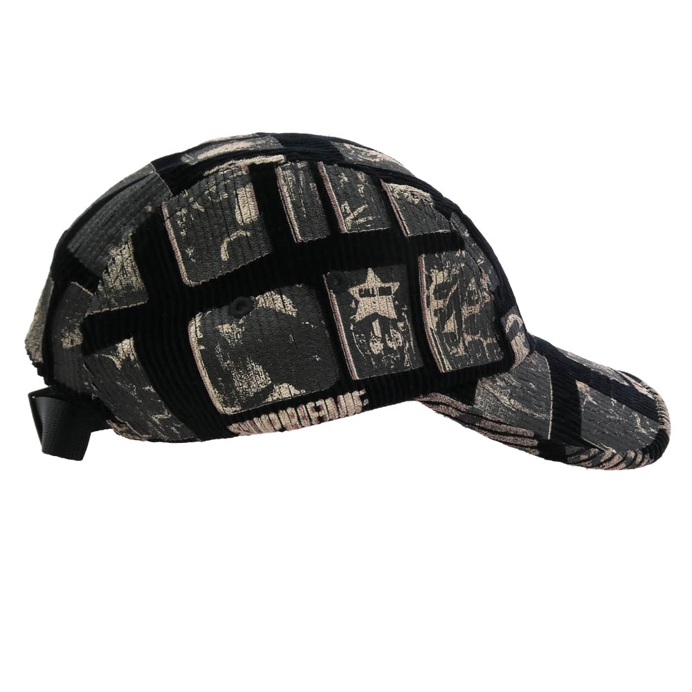 Supreme シュプリーム 24SS Weirdo Dave Corduroy Camp Cap ウィアードデイブ キャップ ブラック系 マルチカラー系【中古】