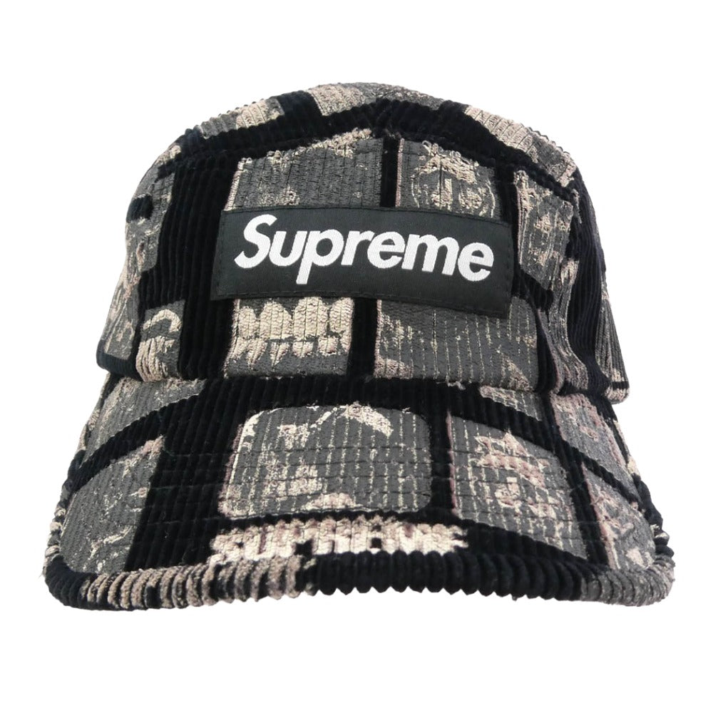 Supreme シュプリーム 24SS Weirdo Dave Corduroy Camp Cap ウィアードデイブ キャップ ブラック系 マルチカラー系【中古】