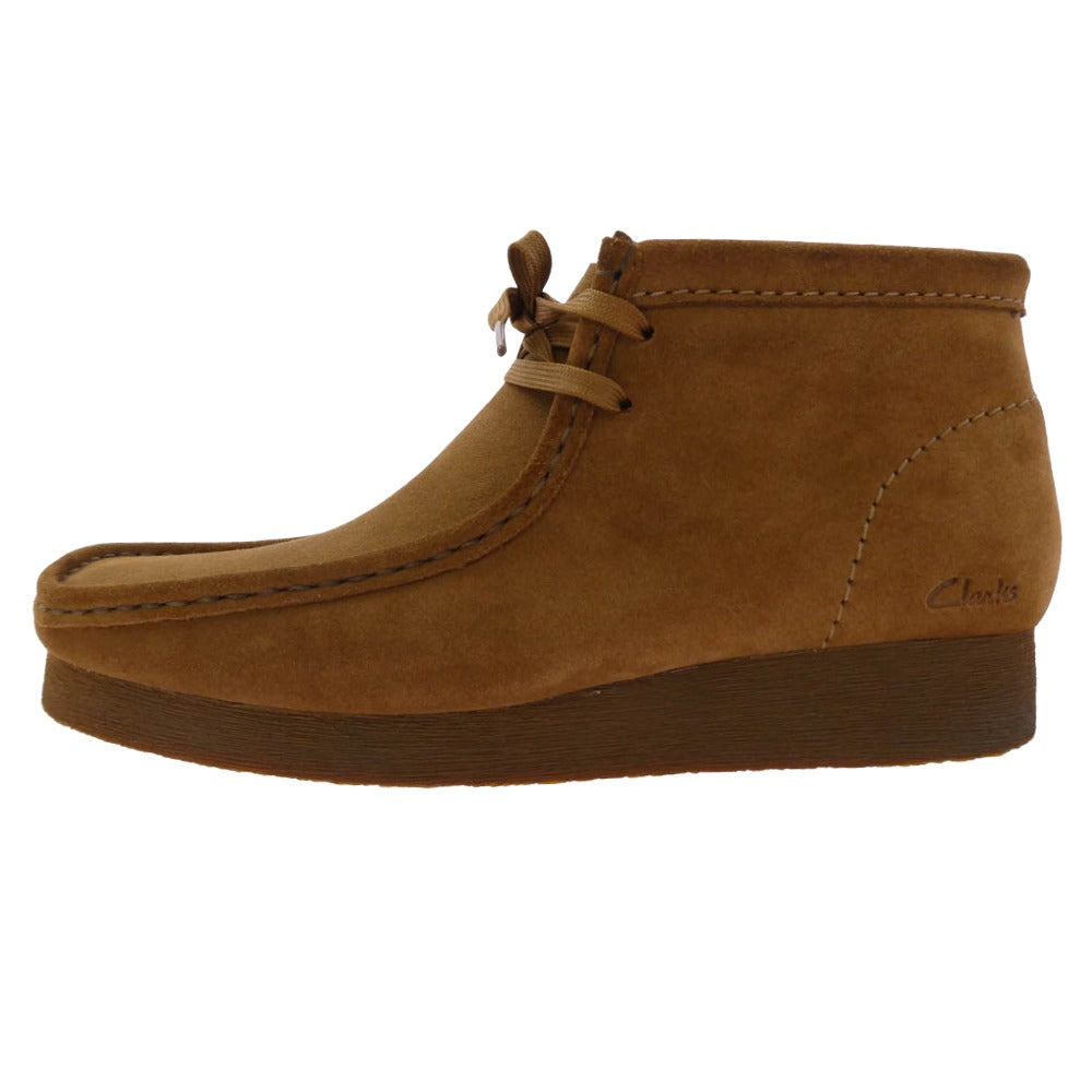 Clarks クラークス Maple Suede Wallabee ワラビー ブーツ ブラウン系 26.5cm【極上美品】【中古】
