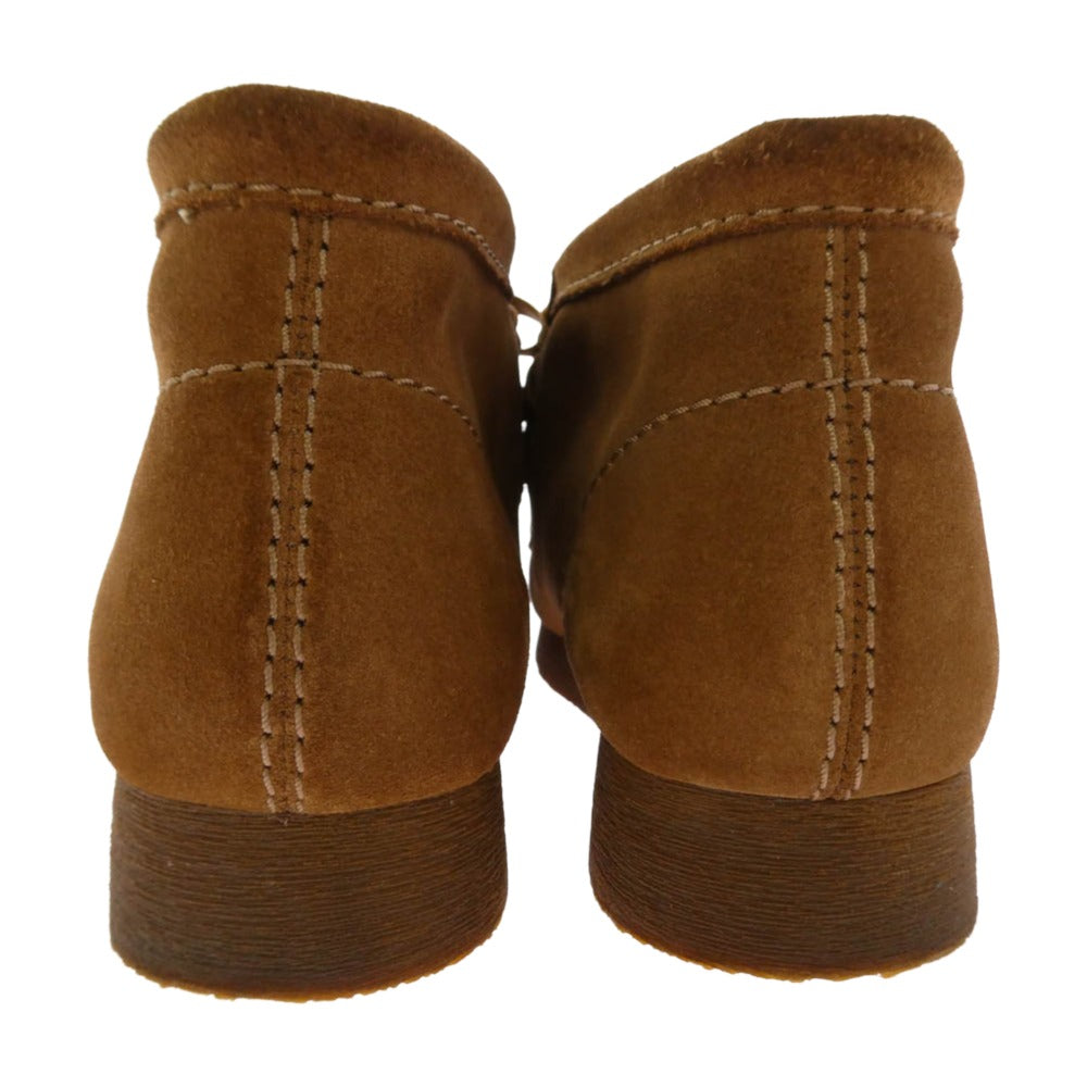 Clarks クラークス Maple Suede Wallabee ワラビー ブーツ ブラウン系 26.5cm【極上美品】【中古】